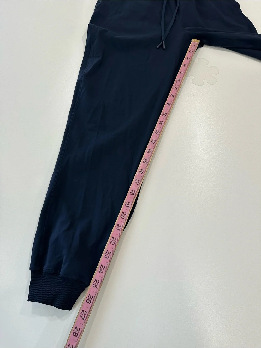 Lululemon Keep Moving Jogger True Navy Size 6 High Rise Waist Band Side Pockets